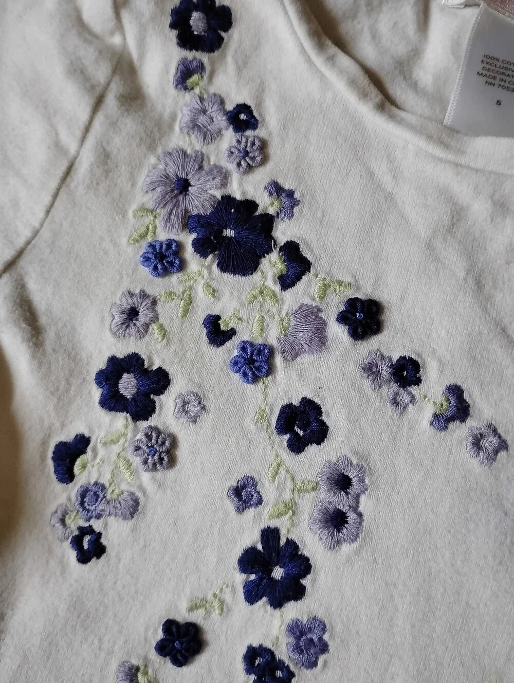 Janie Jack Outfit Set 5 6 Shorts Top Polka Dot Floral Navy Purple White Preppy